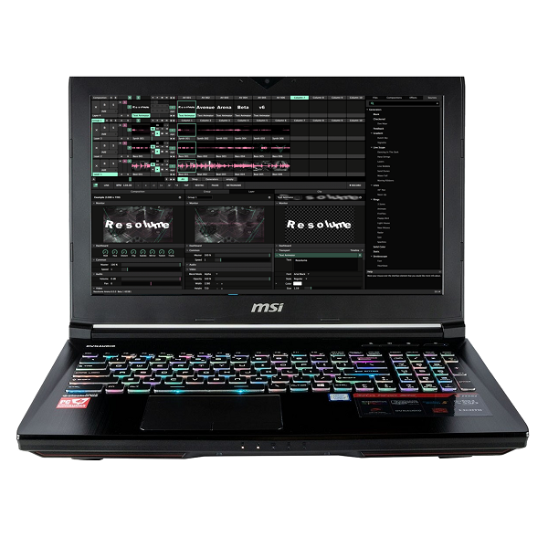 3 RESOLUME + MSI